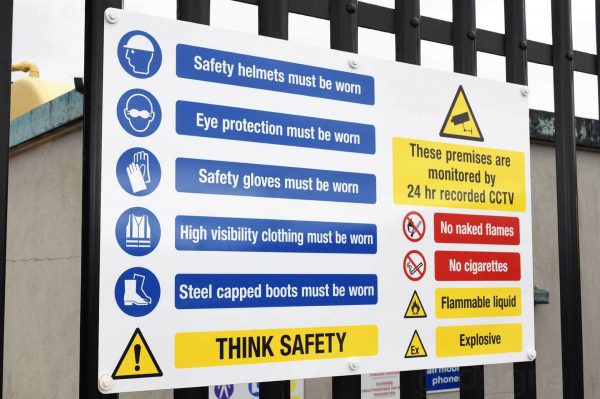 Safety Signage - Multi Packaging Industries